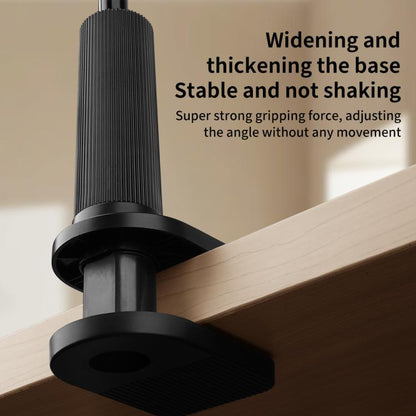 8 inch Striped Selfie Live Streaming Photography Lazy Stand LED Ring Fill Light Set