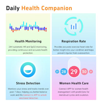 GTS8 1.95 inch AMOLED Screen Fitness Tracker Smart Watch Support Heart Rate Monitoring
