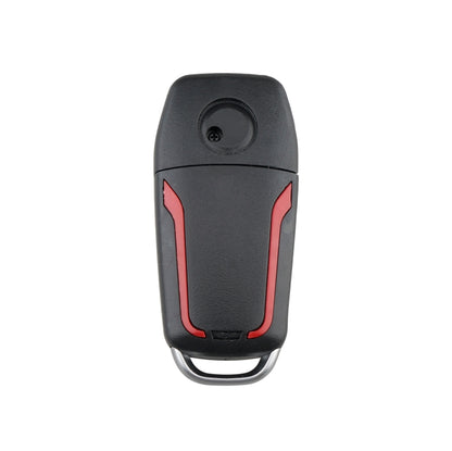 مفتاح سيارة CWTWB1U345، رقاقة 63، تردد واحد 315، لسيارات فورد، قابل للطي بأربعة أزرار، لسيارات فورد