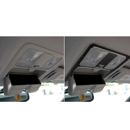 Car Carbon Fiber Hardtop Reading Light Decorative Sticker for Nissan 350z 2006-2009, Hardtop Reading Light