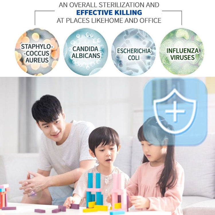 Air Sterilization Card Anti-influenza Virus Mite-removing Antibacterial VB Portable Protective Card for Kids