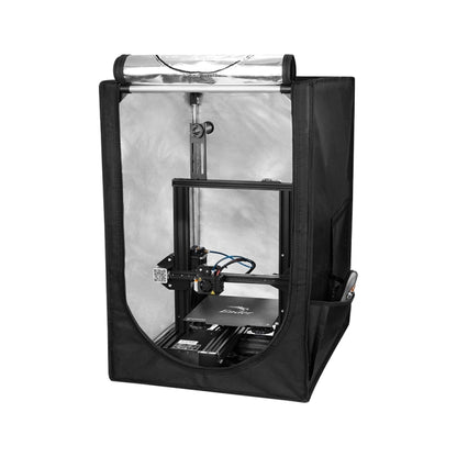غطاء حماية من رقائق الألومنيوم المقاومة للهب من Creality ثلاثية الأبعاد لطابعة Ender-3، مقاس كبير: 70×75×90 سم، EPR0077A، EPR0077B، EPR0077C