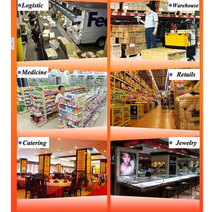 طابعة إيصالات حرارية بتقنية بلوتوث POS-5802 (أسود)، POS-5802