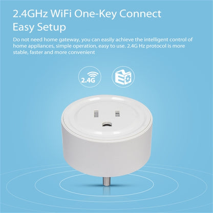 قابس طاقة ذكي أمريكي NEO NAS-WR06W مزود بخاصية WiFi، مع جهاز تحكم عن بُعد لتشغيل/إيقاف تشغيل الجهاز عبر التطبيق ووظيفة التوقيت، NAS-WR06W