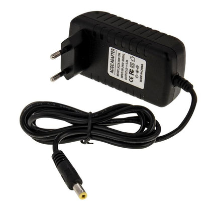 EU Plug AC 100-240V to DC 12V 5A Power Adapter, Tips: 5.5 x 2.1mm, Cable Length: about 1.2m