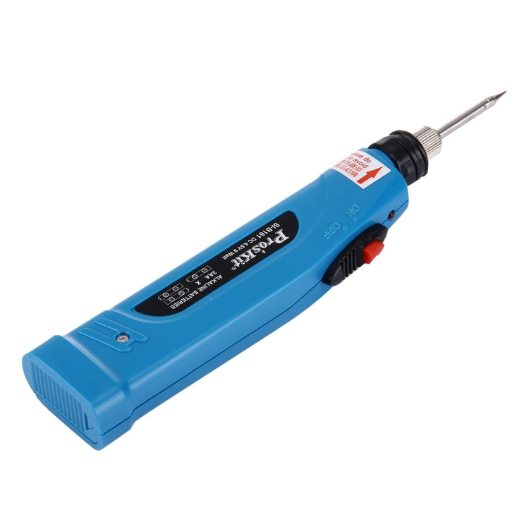 Proskit SI-B161 9W Batteries Powered Handheld Electric Soldering Iron, SI-B161