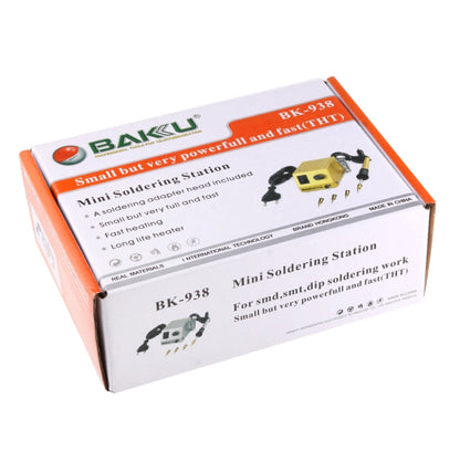 باكو BK-938 محطة لحام كهربائية صغيرة بتيار متردد 220 فولت 1-18 واط، قابس الاتحاد الأوروبي (توصيل بألوان عشوائية)، BK-938