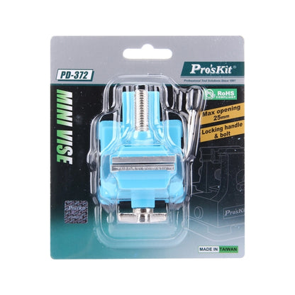 Proskit PD-372 Mini Table Vice, Maximum Opening Diameter: 25mm