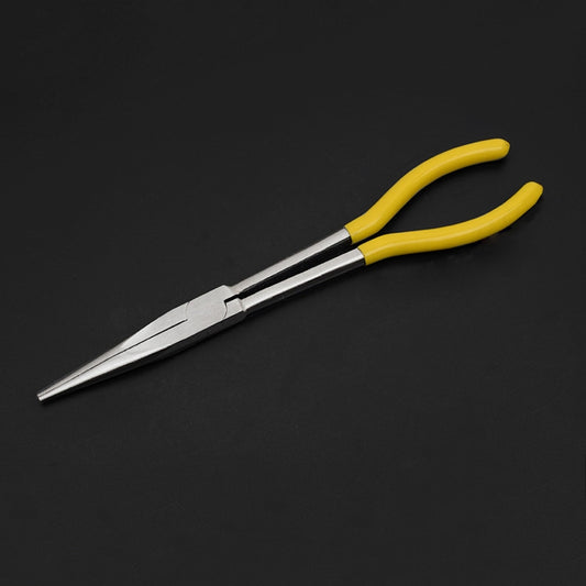 11 Inch Multi-function 0 Degree Straight Needle-nosed Pliers Hand Tool, 0 Degree Straight