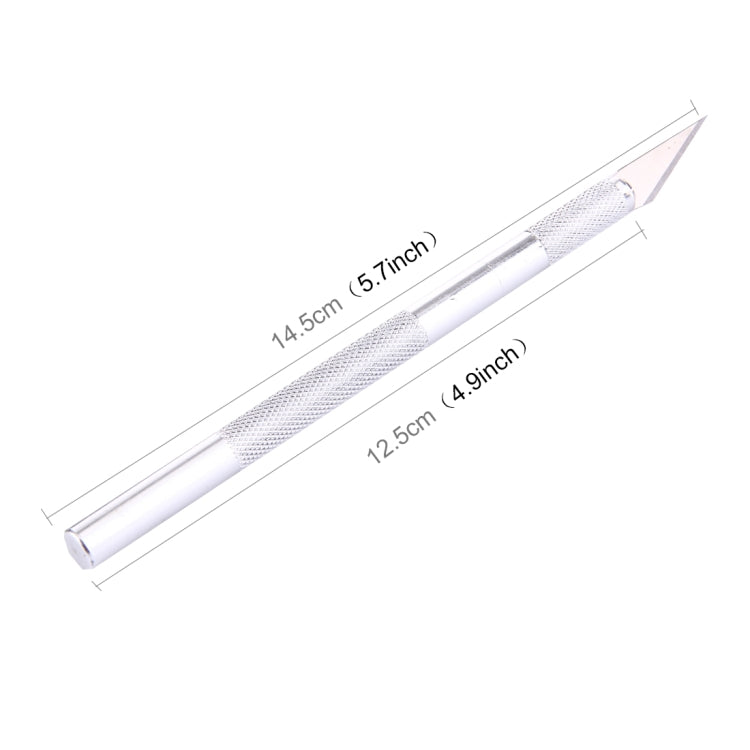 WLXY-9308 Metal Carving Knife Professional Mobile Phone Repair Tool with 6 Blades, WLXY-9308