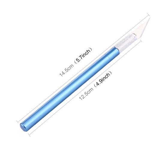 WLXY-9309 Metal Carving Knife Professional Mobile Phone Repair Tool with 6 Blades, WLXY-9309
