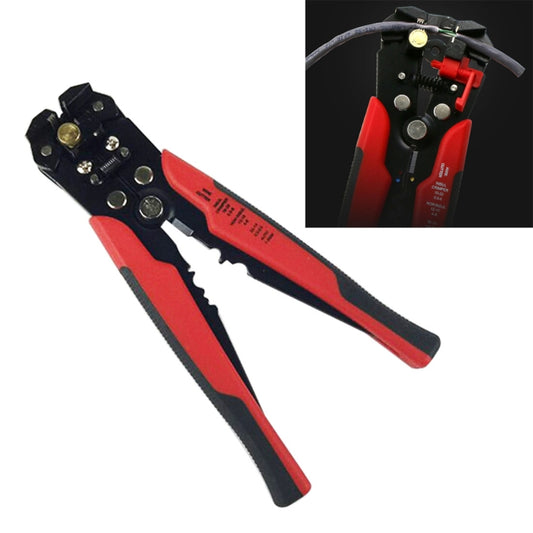 5 in 1 Multifunctional Cable Wire Stripper Cutter Crimper Self-Adjusting Terminal Crimping Stripping Plier Tools, Random Color Delivery, 5 in 1
