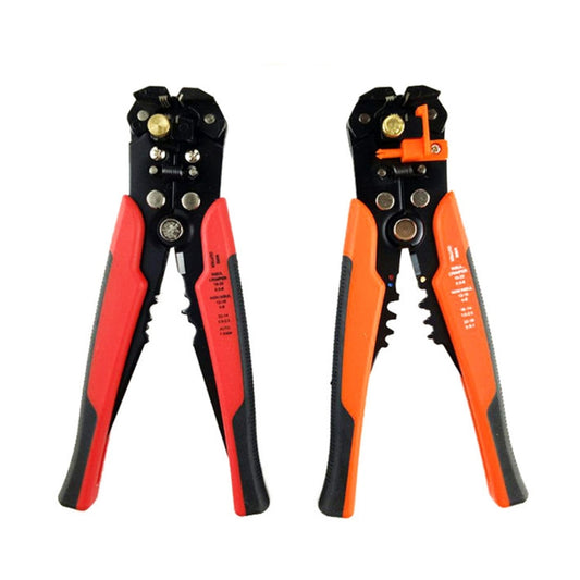 5 in 1 Multifunctional Cable Wire Stripper Cutter Crimper Self-Adjusting Terminal Crimping Stripping Plier Tools, Random Color Delivery, 5 in 1