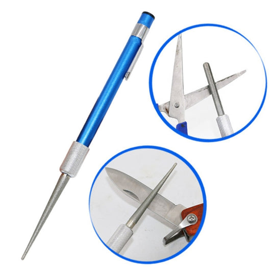Diamond Carbon Steel Knife Fishhook Sharpener Portable Kitchen Accessories Multi Purpose Sharpener Stick, Sharpener Stick