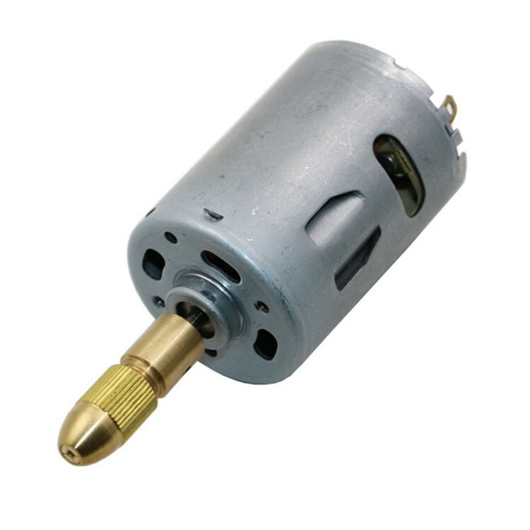 7 PCS/Set Brass 0.5-3mm Small Electric Drill Bit Collet Micro Twist 3.17mm Drill Chuck Set with Wrench, 3.17mm