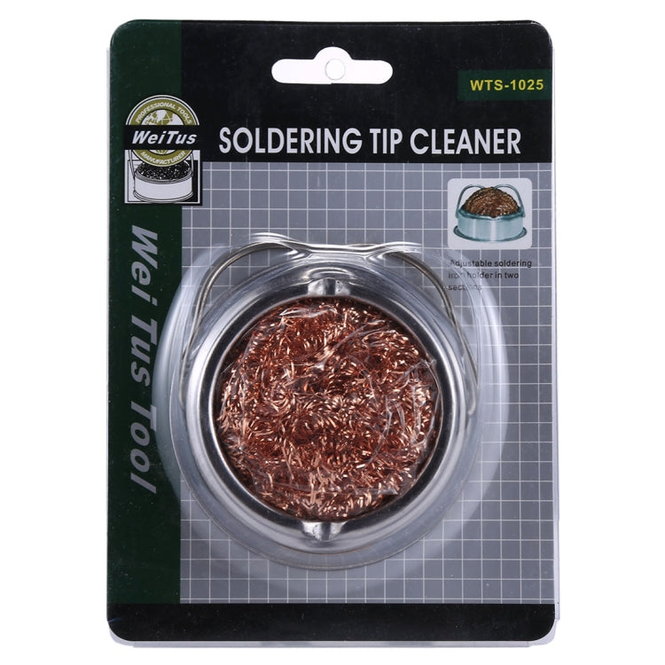 Adjustable Soldering Iron Holder in Two Sections Soldering Tip Cleaner, WTS-1025