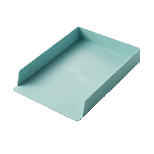 Desktop Removable A4 Assembled File Storage Box, 0115-1 (Blue Green), 0115-1 (Grey White)