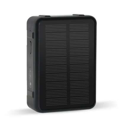 RF-V34 الأغنام والأبقار والماشية IP67 مقاوم للماء يعمل بالطاقة الشمسية GSM GPS WiFi للتتبع بدون لوحة سفلية ثابتة، يدعم مراقبة الصوت والإنذار المضاد للإزالة وSOS، تتبع GPS WiFi