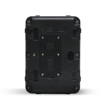RF-V34 الأغنام والأبقار والماشية IP67 مقاوم للماء يعمل بالطاقة الشمسية GSM GPS WiFi للتتبع بدون لوحة سفلية ثابتة، يدعم مراقبة الصوت والإنذار المضاد للإزالة وSOS، تتبع GPS WiFi