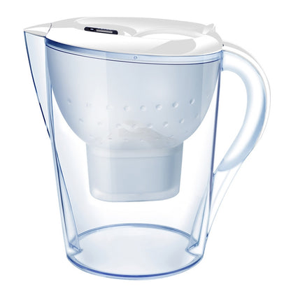 3.5L Activated Carbon Filter Kettle Water Filter with Filter Cartridge, 3.5L (Dark Blue), 3.5L(White)