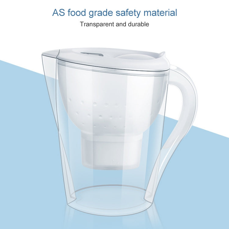 3.5L Activated Carbon Filter Kettle Water Filter with Filter Cartridge, 3.5L (Dark Blue), 3.5L(White)