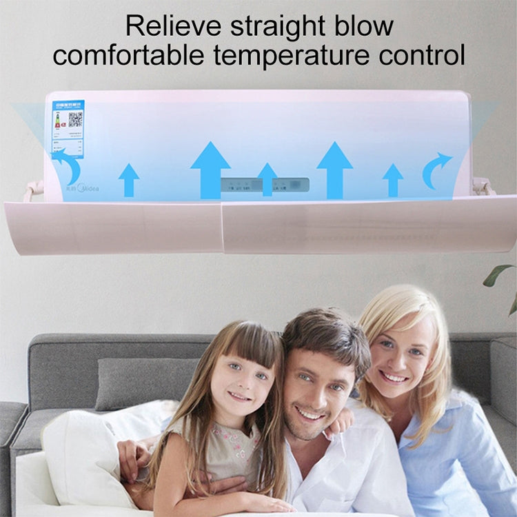 Bedroom Wall-Mounted Baby Universal Anti-Straight Blowing Air Conditioning Windshield Wind Deflector Shroud, Y Rounded Corner Version, Y Rounded Corner Version