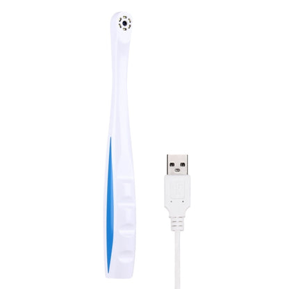 كاميرا فحص USB متعددة الوظائف على شكل فرشاة أسنان مزودة بـ 6 مصابيح LED للأسنان / الجلد / PCB / الطباعة