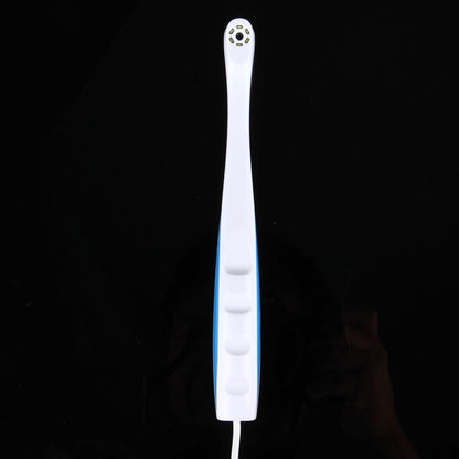 كاميرا فحص USB متعددة الوظائف على شكل فرشاة أسنان مزودة بـ 6 مصابيح LED للأسنان / الجلد / PCB / الطباعة