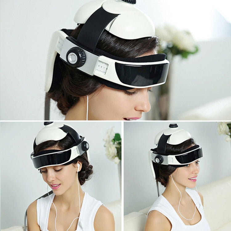 Electronic Air Pressure Head Massager, Relaxed Music Helmet Massager, US Plug, HC06285, HC06285EU, HC06285UK