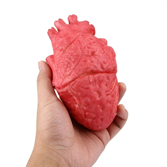 دعائم هالوين مضحكة شائعة على شكل قلب مزيف، قلب مزيف
