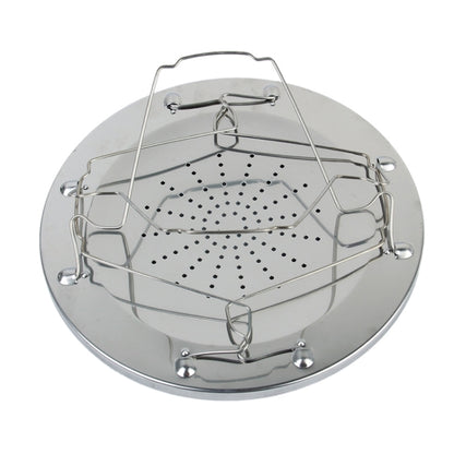 Outdoor Camping Tools 4 Slice Stainless Steel Camping Foldable Toaster Rack Toaster Tray Bread Toast Rack, Bread Toast Rack