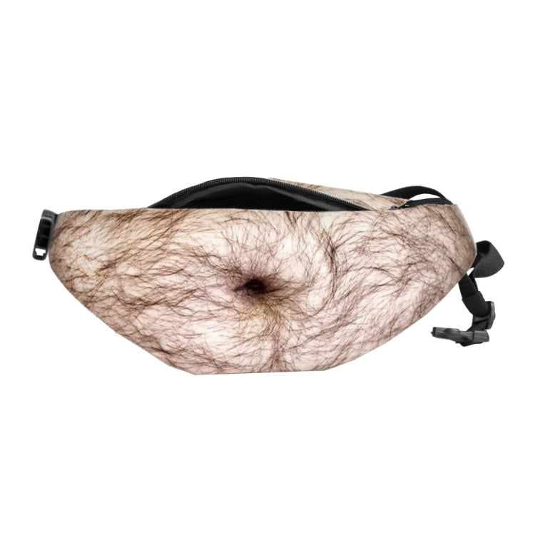 Creative Funny Anti-harassment Artificial Belly Shape Outdoor Bags, Multifunctional Portable Unisex Sports Belly Waist Bag, HC0879A, HC0879B, HC0879C, HC0879D, HC0879E, HC0879F