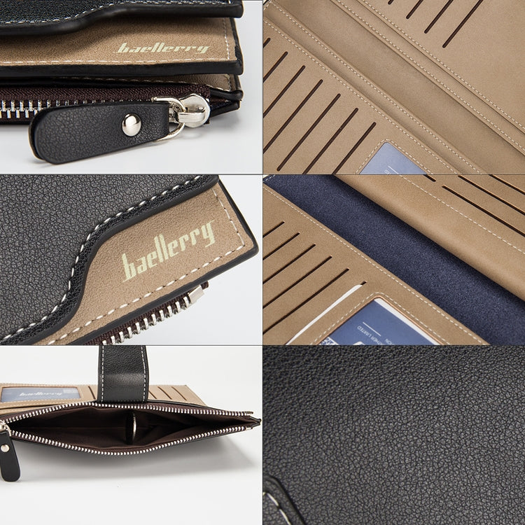Baellerry Men Long Wallet New Style Young Fashion Hand Bag Wallet