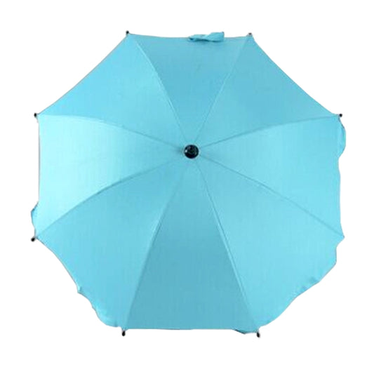Adjustable Laciness Umbrella For Golf Carts, Baby Strollers/Prams And Wheelchairs To Provide Protection From Rain And The Sun, Azure, Pink, Orange Light, White
