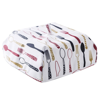 Foldable Thickened Aluminum Foil Food Heat Preservation Cover, Size: L (37 x 37 x 15cm), Size: L Red