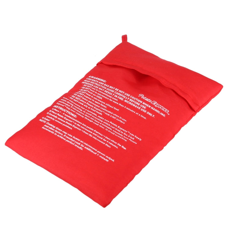 Washable Reusable Microwave Potato Cooker Bag (Cooks Up to 4 Potatoes At The Same Time), Size: 26.7*17.6cm, Potato Cooker Bag