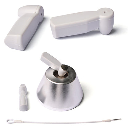 100pcs HTG-005 Small Hammer Anti-theft Magnetic Buckle EAS Anti-theft Sound and Magnetic Button Label for Supermarket Commodities, Random Color Delivery, HTG-005 Small Hammer