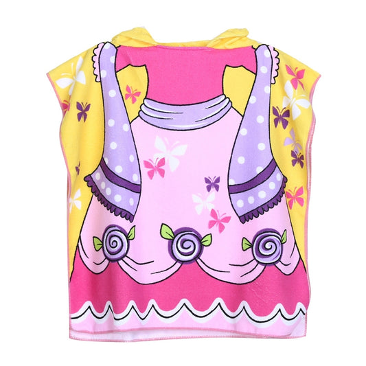 Children Beach Towel Hooded Cloak Kids Boy Girl Baby Bath Towel Absorbent Bathrobe Swim Clothes, Size: 60 x 120cm, Suitable for Height 1.2m or Less, HC1757A, HC1757B, HC1757C, HC1757D, HC1757E, HC1757F, HC1757G, HC1757H