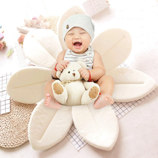 Foldable Bathtub Blooming Sink Lotus Flower Bath Mat Pad for Newborn Baby, Size: 80cm x 80cm x 5cm