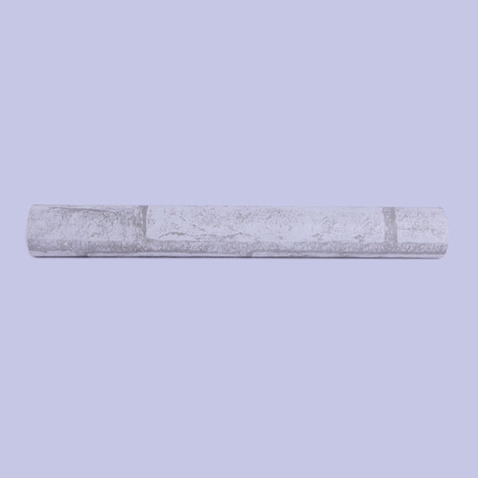 White Brick Creative 3D Stone Brick Decoration Wallpaper Stickers Bedroom Living Room Wall Waterproof Wallpaper Roll, Size: 45 x 1000cm, White brick