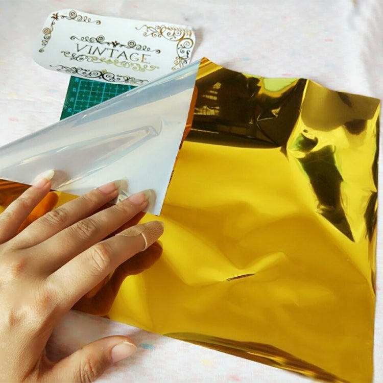 50pcs / Pack A4 Size Foil Papers, Random One Color Delivery, A4 Size Foil Papers