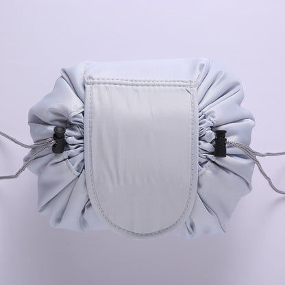 Travel Large Volume Drawstring Bag Cosmetic Sundries Storage Bag, Mint Green, Navy Blue, Red, Black, Pink, Light Grey, Light Pink
