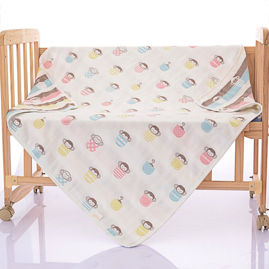 Cartoon Children Pure Cotton Bath Towel Sheets, Random Color Delivery, Size: 110*110cm, Cartoon Children Bath Towel