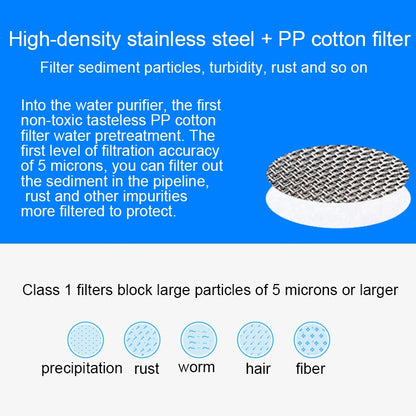 Bath Water Purifier Shower Faucet Chlorine Filter, Interface: 2.1cm / 2.7cm, 2.1cm / 2.7cm Faucet Filter