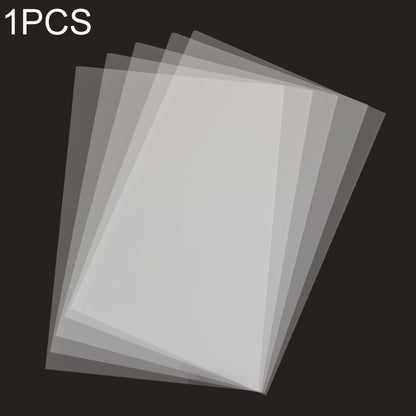 Print Heat Shrink Film DIY Epoxy Print Paper Rubber Stamp Material Print Paper, DIY Heat Shrink Film (Transparent)