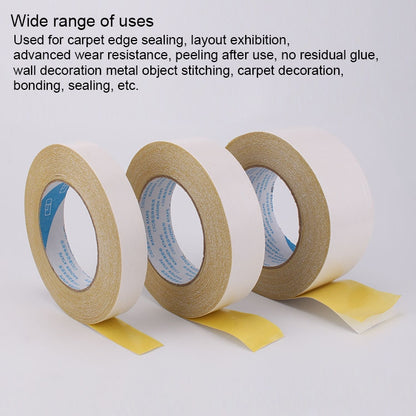 Double-sided Strong Mesh Cloth Base Tape Seamless Wear-resistant Tape , Size: 25m x 20mm, Size: 25m x 20mm