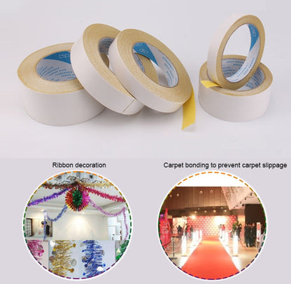 Double-sided Strong Mesh Cloth Base Tape Seamless Wear-resistant Tape , Size: 25m x 20mm, Size: 25m x 20mm
