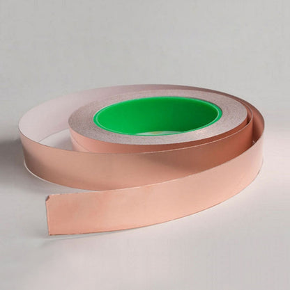 Pure Copper Double-sided Conductive Copper Foil Tape Signal Masking Tape, Size: 20m x 50mm, Size: 20m x 50mm