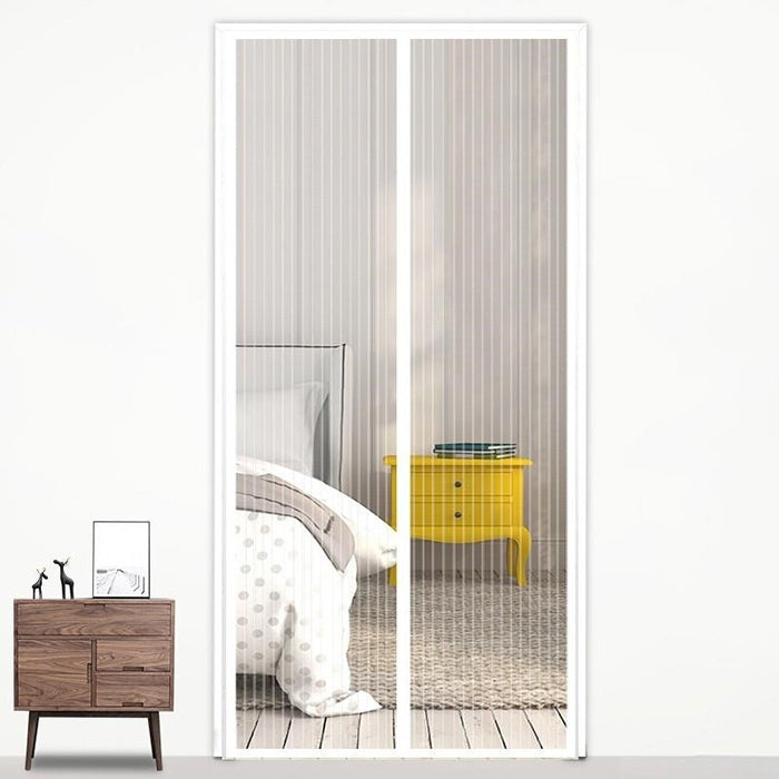 Magnetic Door Curtain Mosquito-proof Screen Door Curtain, Size:190x100cm, Size:190x100cm(Black), Size:190x100cm(Coffee), Size:190x100cm(Beige), Size:190x100cm(White)