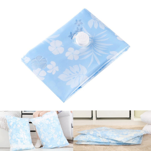 Space Saving Orchids Pattern Vacuum Storage Bag, Thinken Quilts Clothing Vacuum Seal Storage Bag, Size: 100*130 cm, Size: 100*130 cm